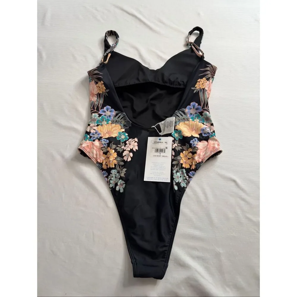 NWT O’Neill Macaw Tropical North Shore Swimsuit Size Small New